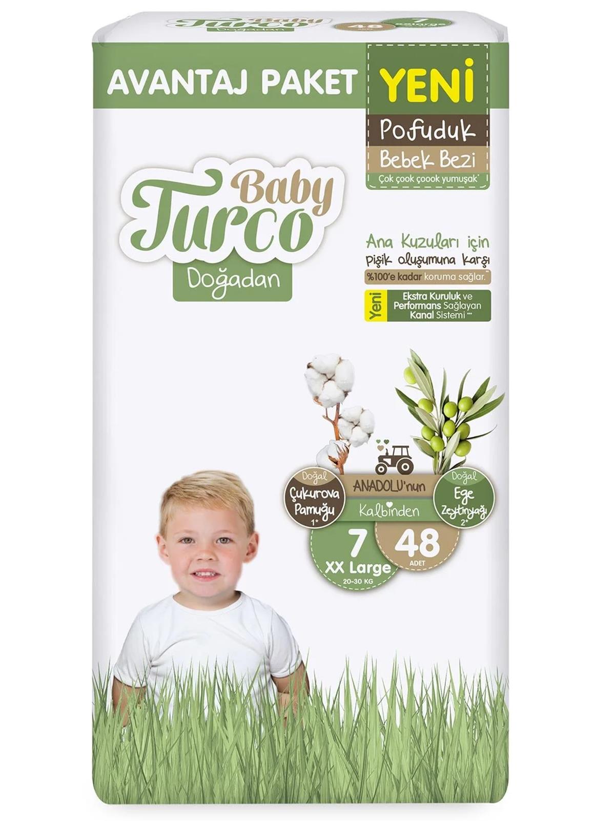 Baby Turco Doğadan Avantaj Xxl 48 Adet