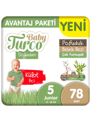 Baby Turco Doğa Knl Avantaj Külot Junıor 78 Adet