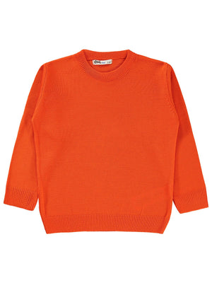 Civil Boys Basic 2-5 Yaş Kazak - Turuncu