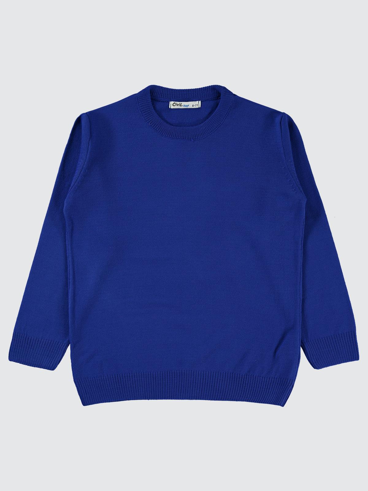 Civil Boys Basic 6-9 Yaş Kazak - Mavi