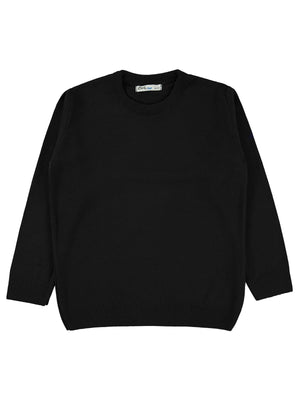 Civil Boys Basic 6-9 Yaş Kazak - Siyah