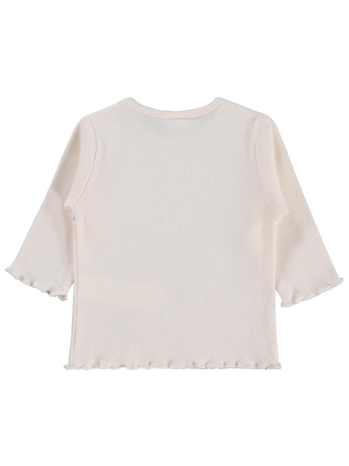 Civil Baby Kol Ucu Detaylı 6-18 Ay Sweatshirt - Fil Dişi