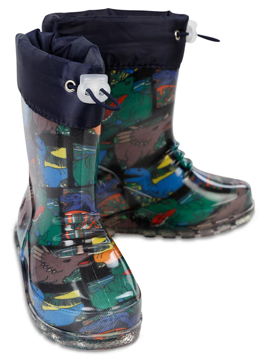 Civil Boots Dinazor 30-36 Numara Yağmur Çizmesi - Lacivert