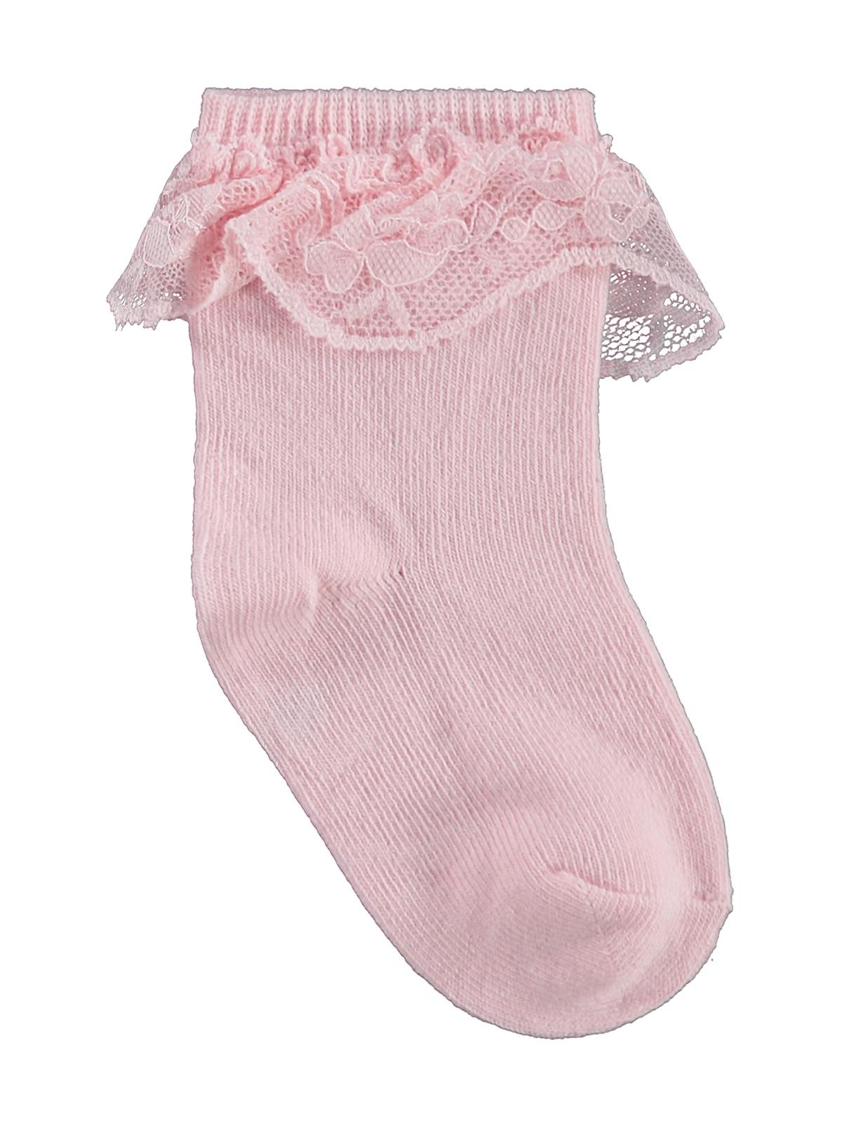 Civil Baby Kız Bebek 2'li Çorap Set 6-  - Ekru