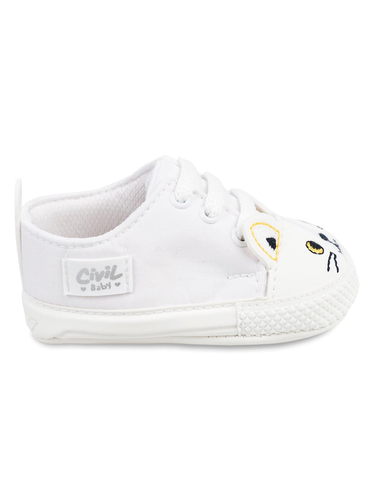 Civil Baby 18-21 Numara Patik - Beyaz