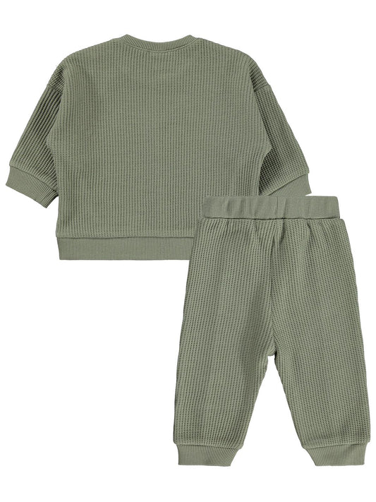 Civil Baby Etiketli 6-18 Ay Takım - Haki