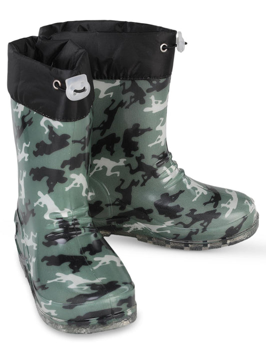 Civil Boots Kamuflaj 30-36 Numara Bot ve Çizme - Haki