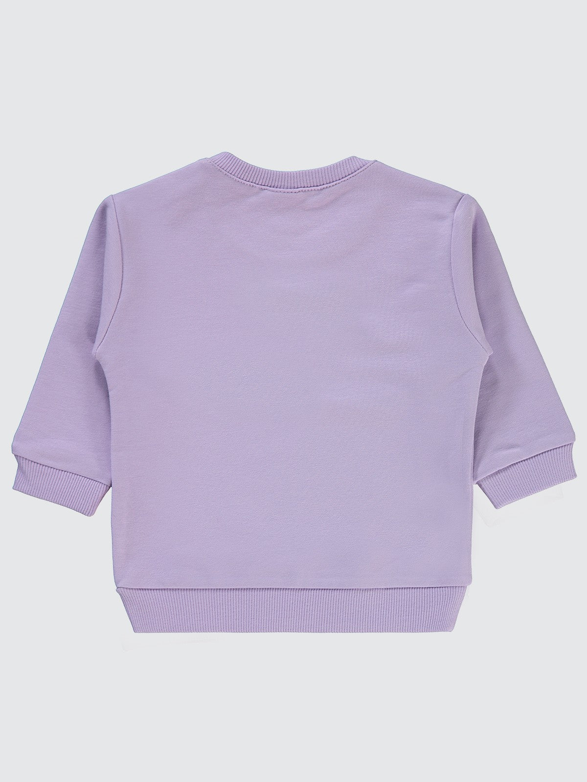Civil Baby Basic Arma Etiketli 6-18 Ay Sweatshirt - Lila