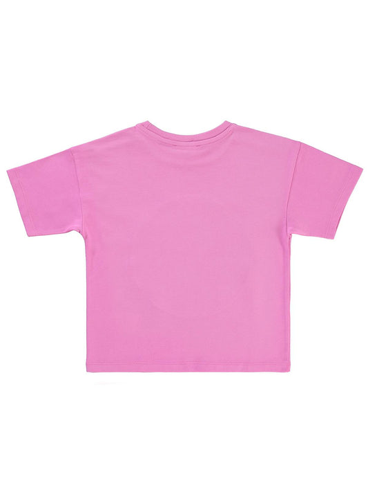 Civil Düz 3-9 Yaş Tişört - Pembe