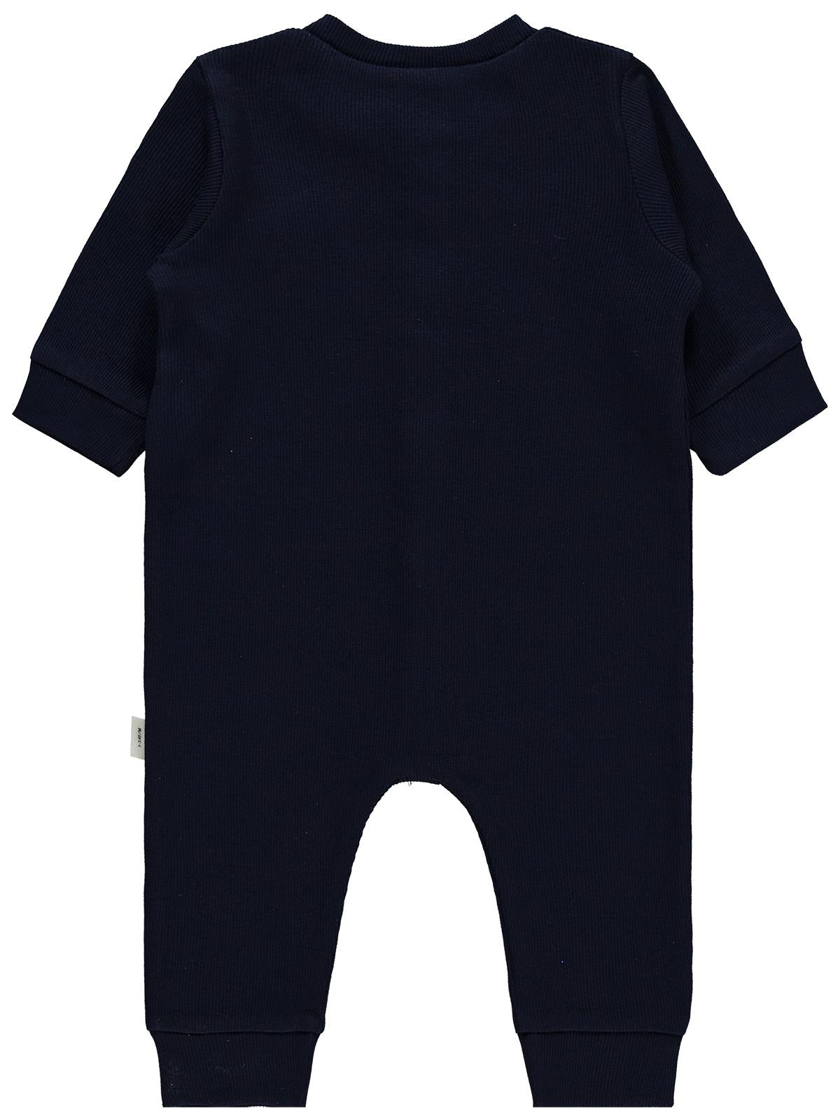 Civil Baby Düz Basic 1-6 Ay Tulum - Mavi