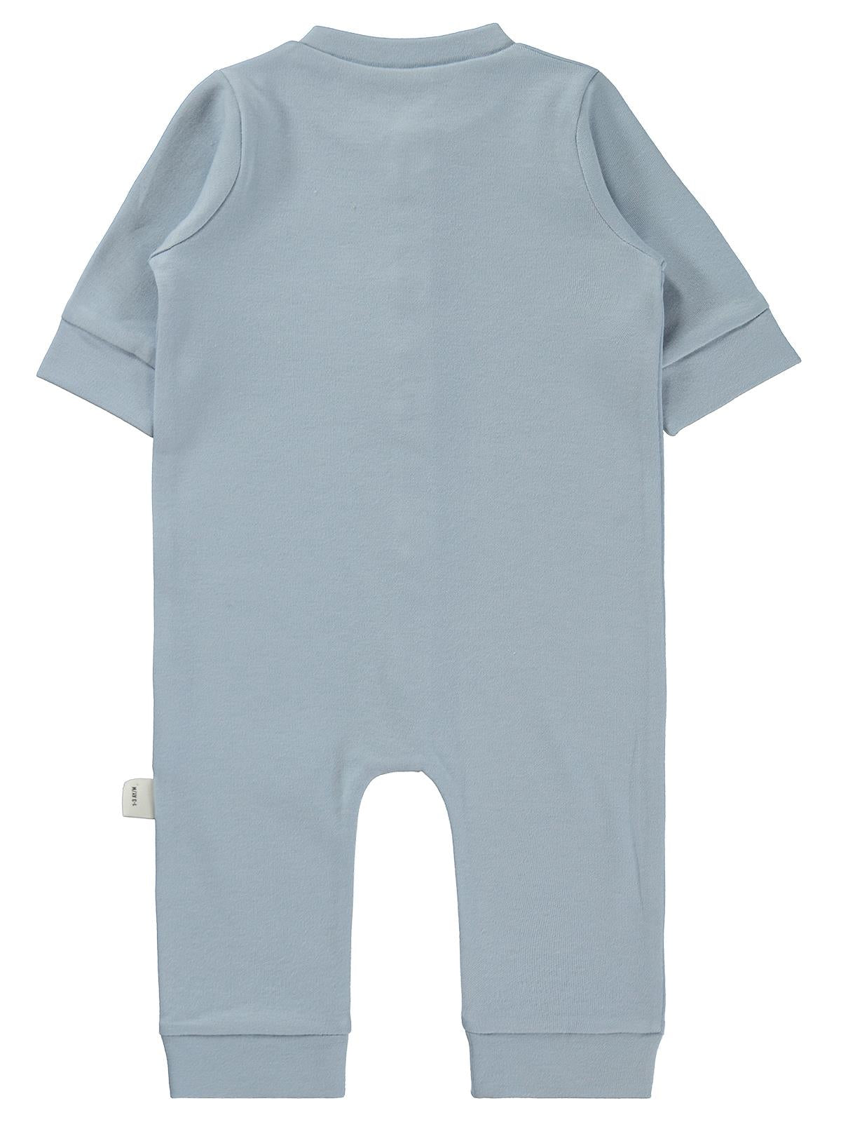 Civil Baby Düz Basic 1-6 Ay Tulum - Mavi