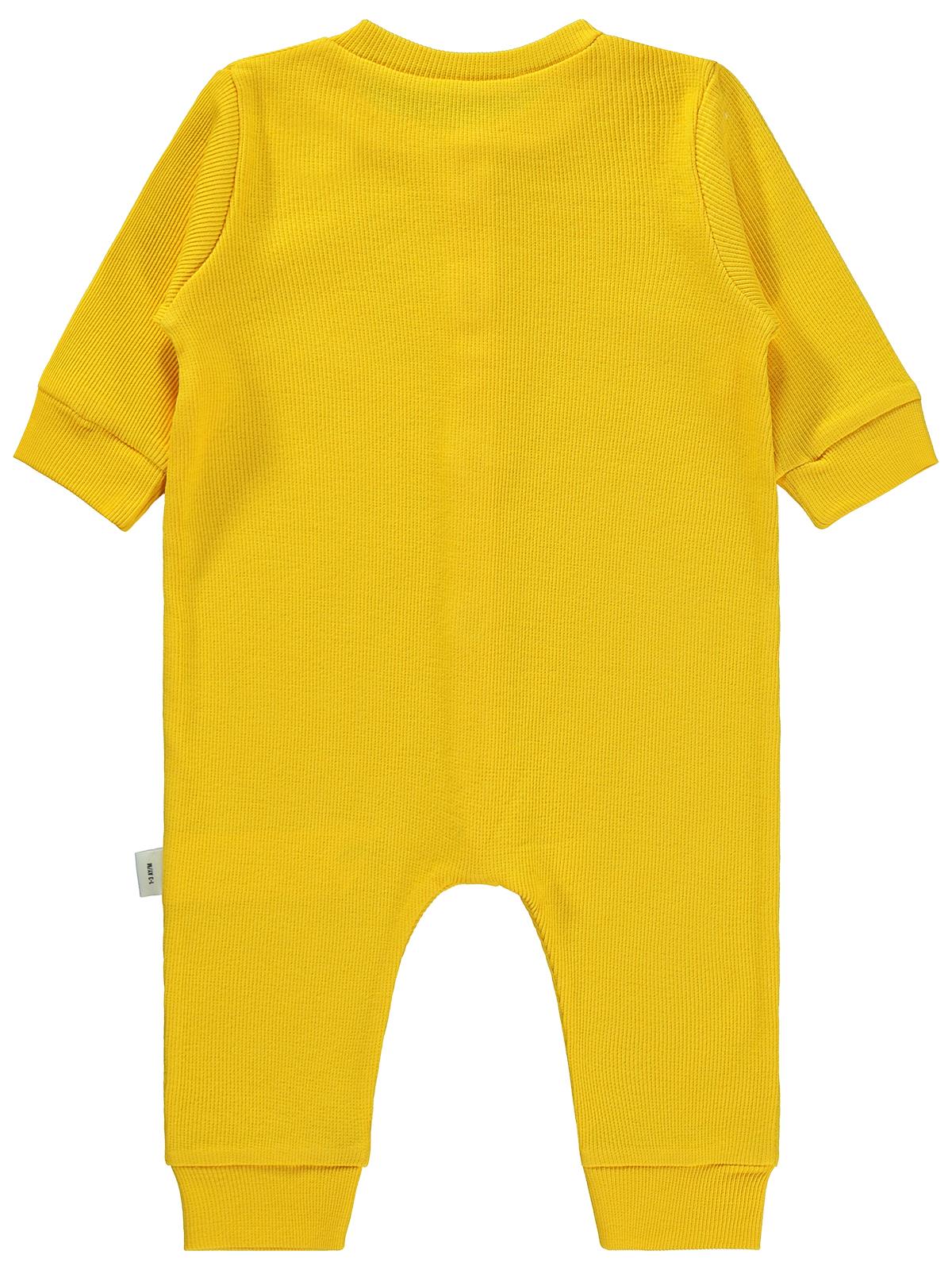 Civil Baby Düz Basic 1-6 Ay Tulum - Mavi