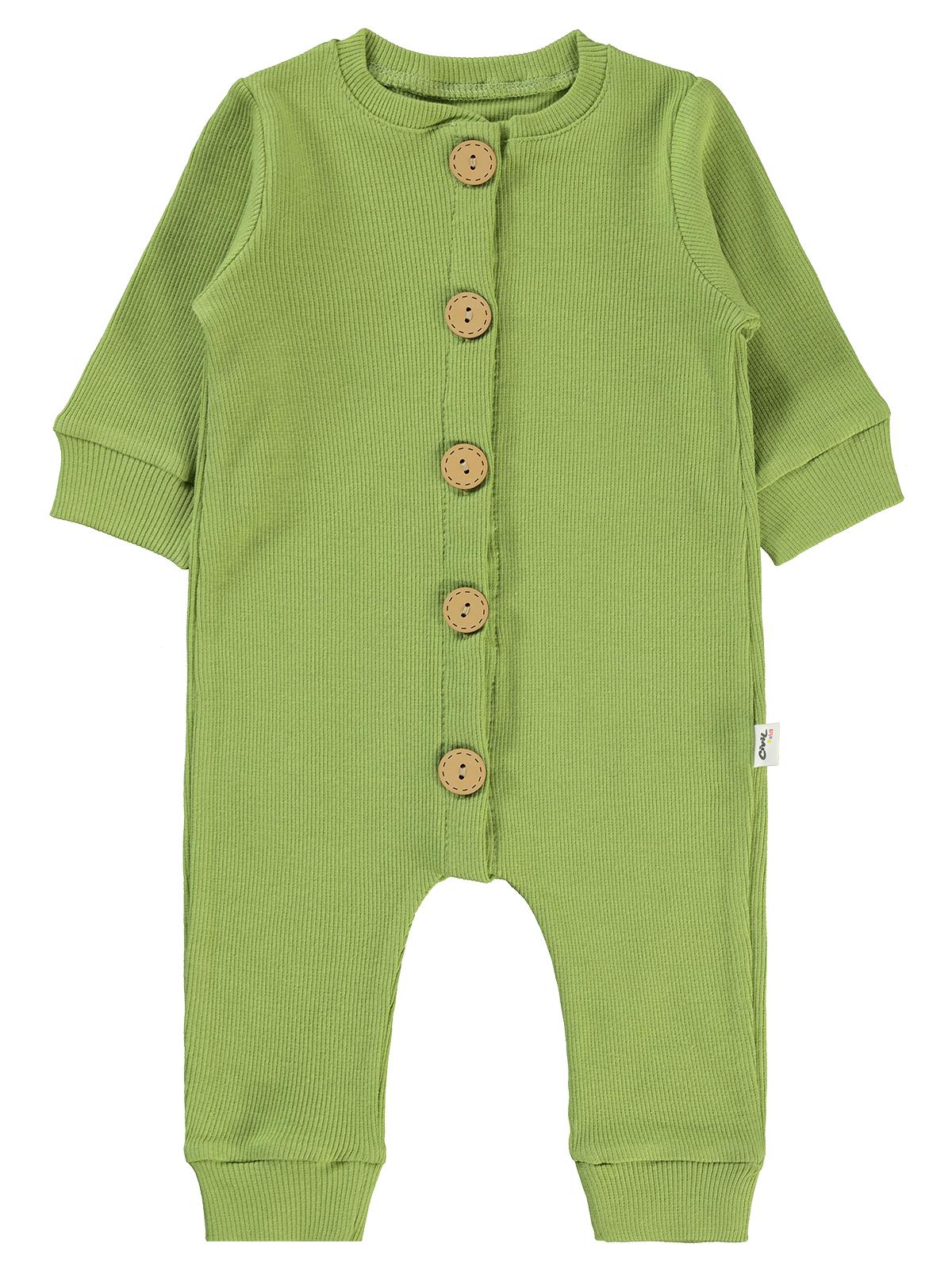 Civil Baby Düz Basic 1-6 Ay Tulum - Mavi