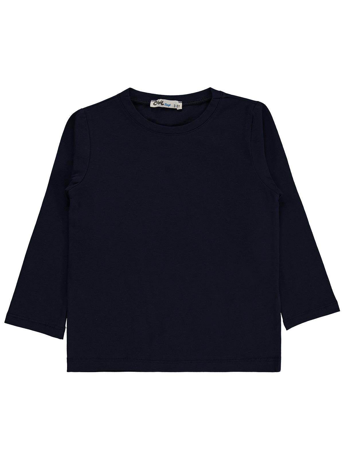 Civil Boys Basic 2-5 Yaş Sweatshirt - Lacivert