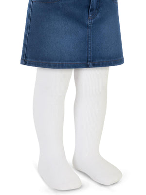 Civil Baby Basic Düz Havlu Bebek Kız Külotlu Çorap - Ekru