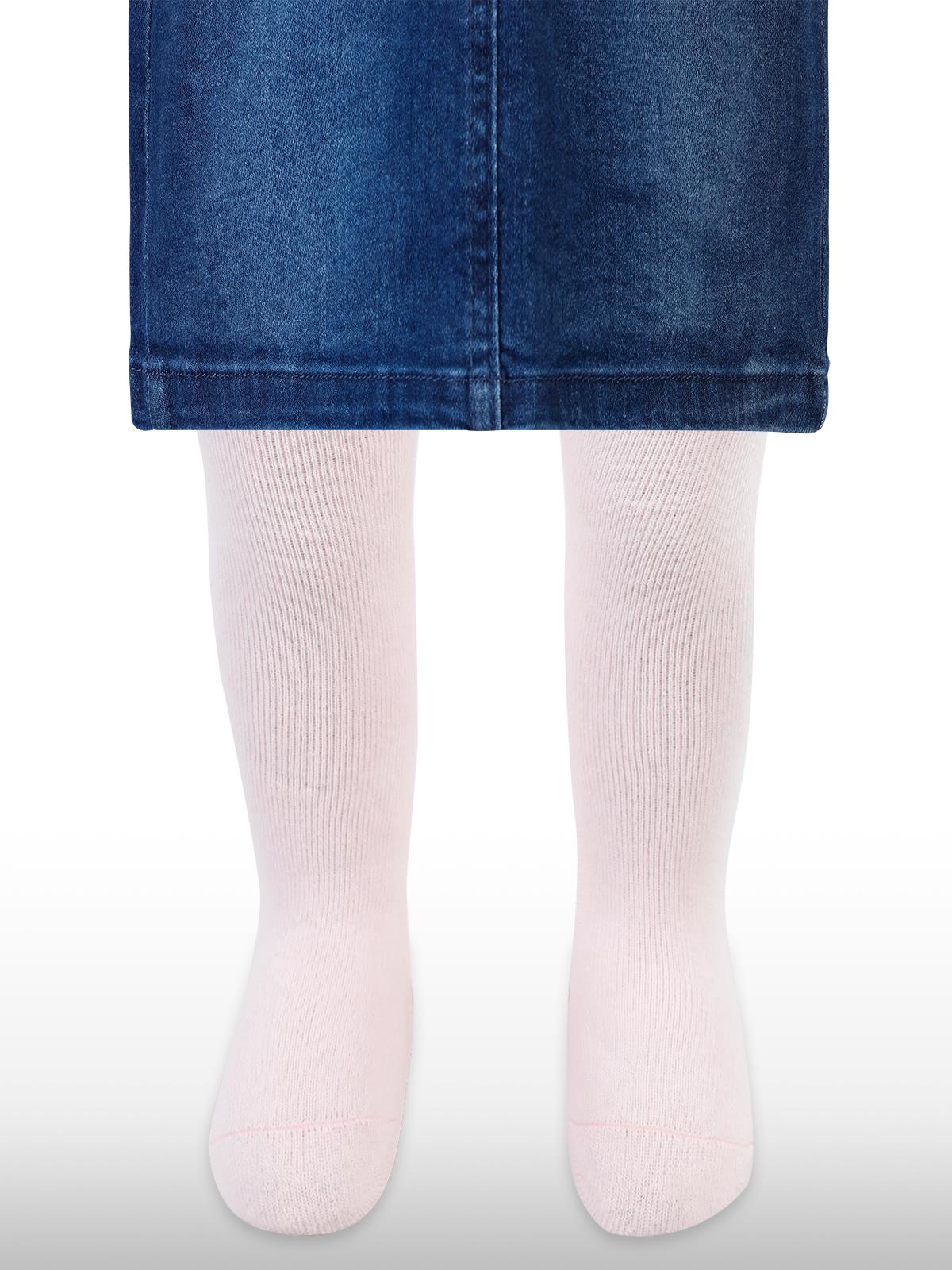Civil Baby Basic Düz Havlu Bebek Kız Külotlu Çorap - Pembe
