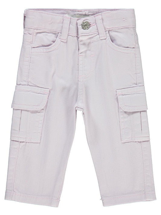 Civil Baby Kargo Cepli 6-18 Ay Pantolon - Lila