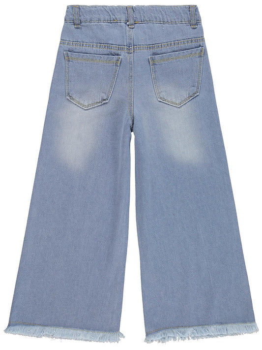 Civil Girls Pantolon Etek 10-13 Yaş Pantolon - Mavi