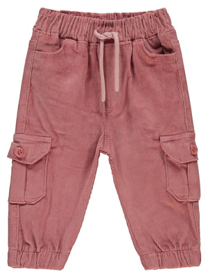 Civil Baby Kargo Cepli Jogger 9-18 Ay Pantolon - Pudra