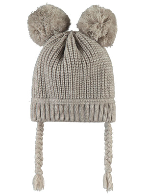 Civil Baby Basic Ponponlu 0-24 Ay Bebek Erkek Bere - Kahve