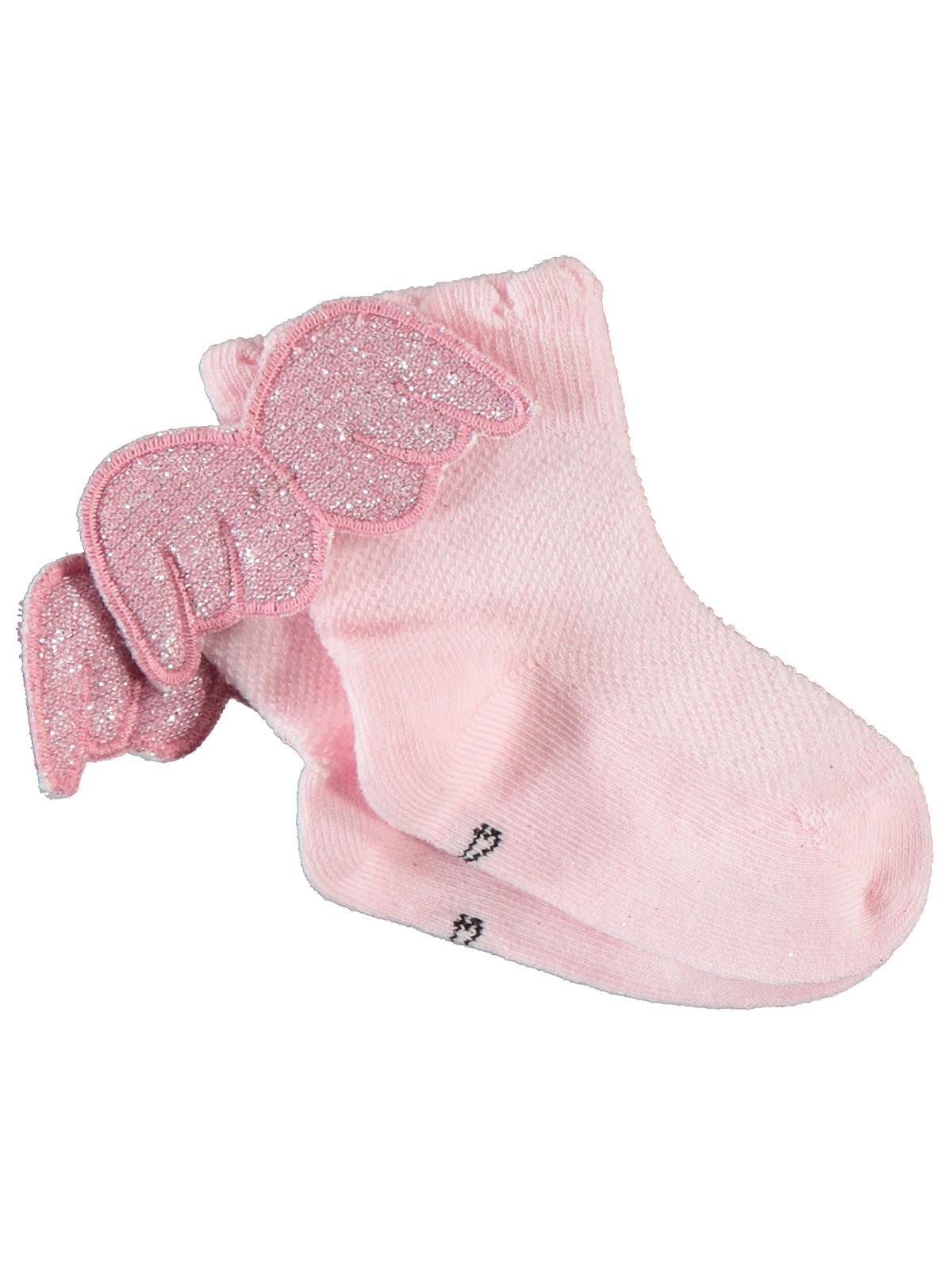 Civil Baby Kız Bebek Aksesuarlı Çorap 6-18 Ay - Pembe