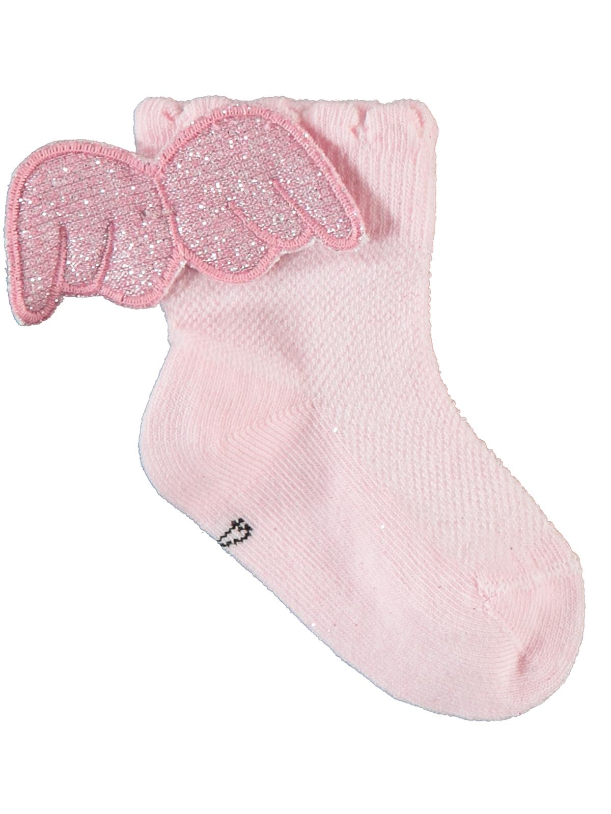 Civil Baby Kız Bebek Aksesuarlı Çorap 6-18 Ay - Pembe