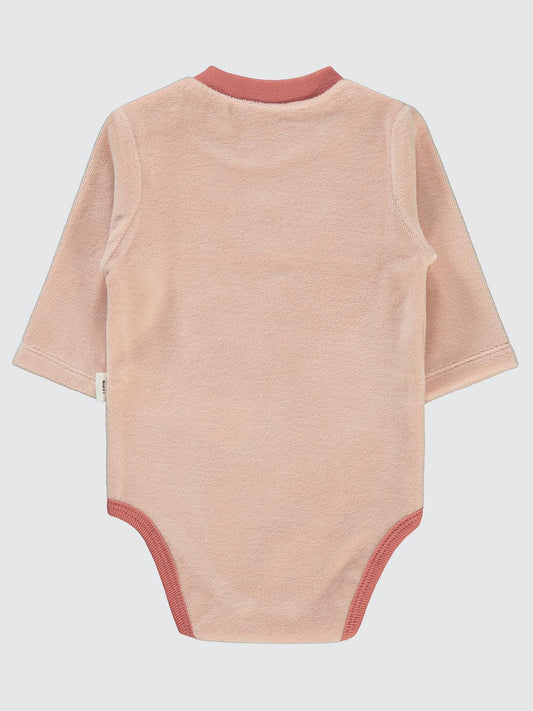 Civil Baby Bulut Baskılı 1-18 Ay Çıtçıtlı Badi - Pudra