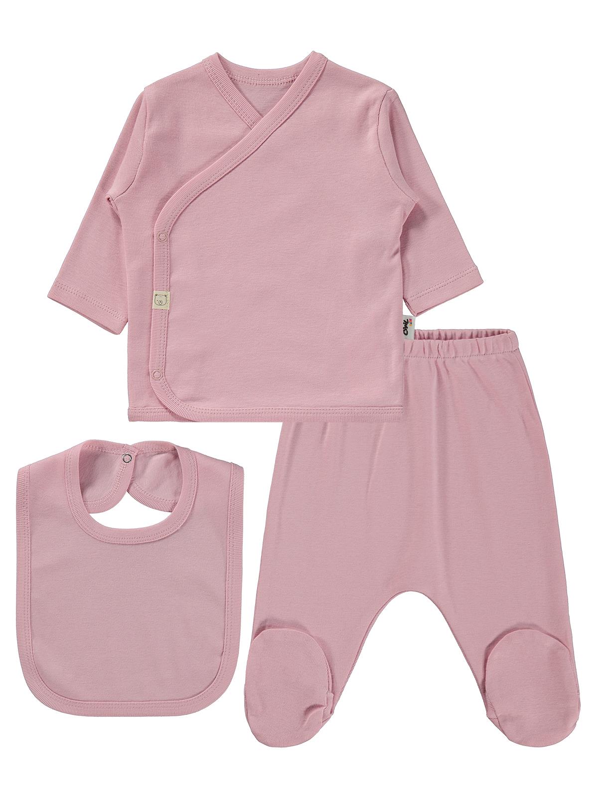 Civil Baby 3'Lü Basic  Zıbın Takımları - Gri