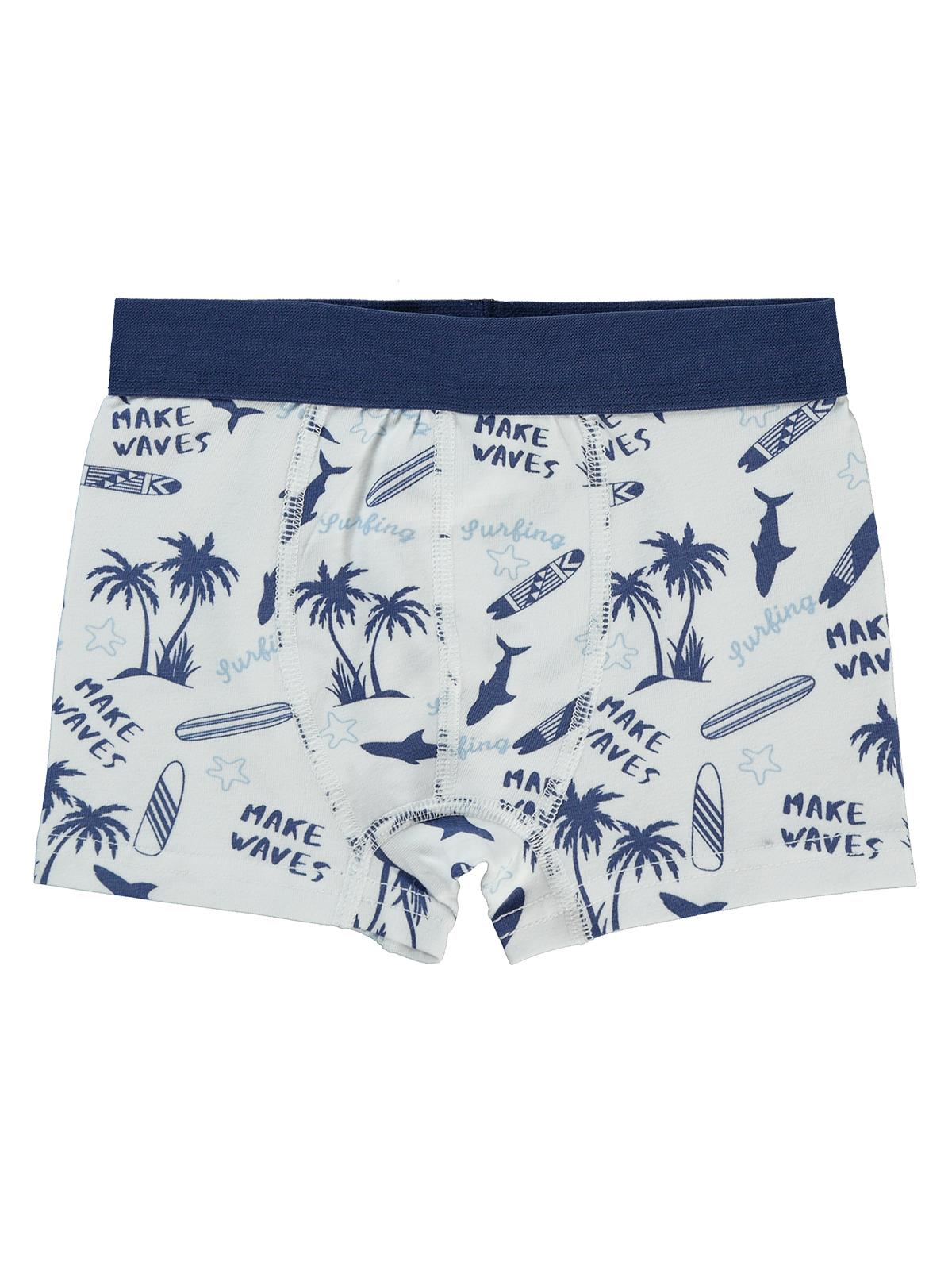 Civil Boys Palmiye 2-10 Yaş 2'li Boxer Set