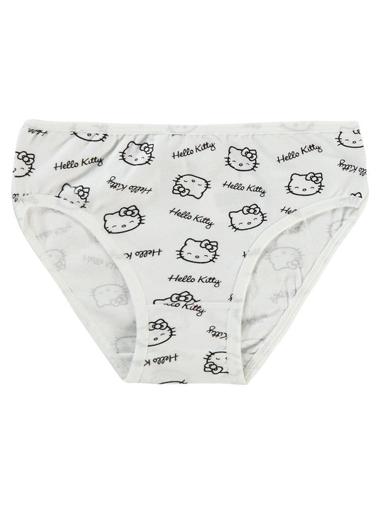 Hello Kitty 2'li Külot Set | Likralı Süprem Baskılı | Okul Kreş ve Günlük Kullanım