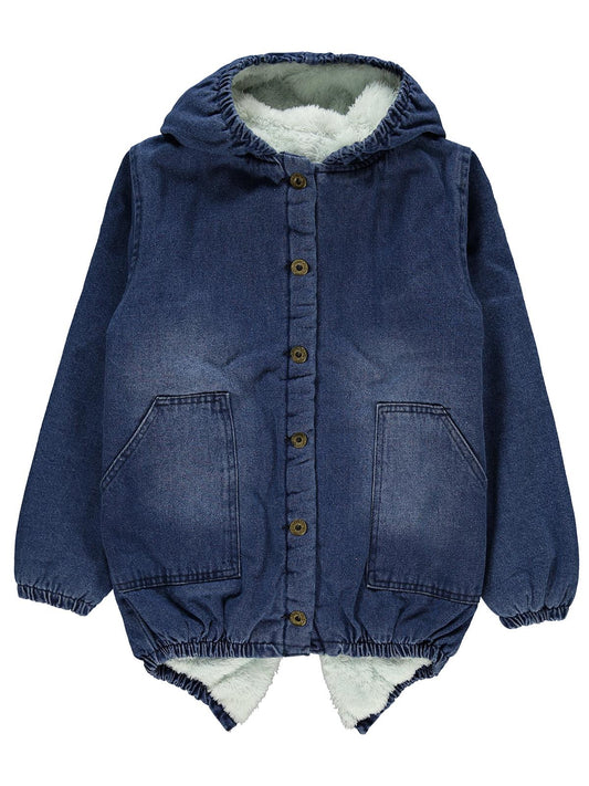 Civil Girls Torba Cepli 6-9 Yaş Mont - Mavi