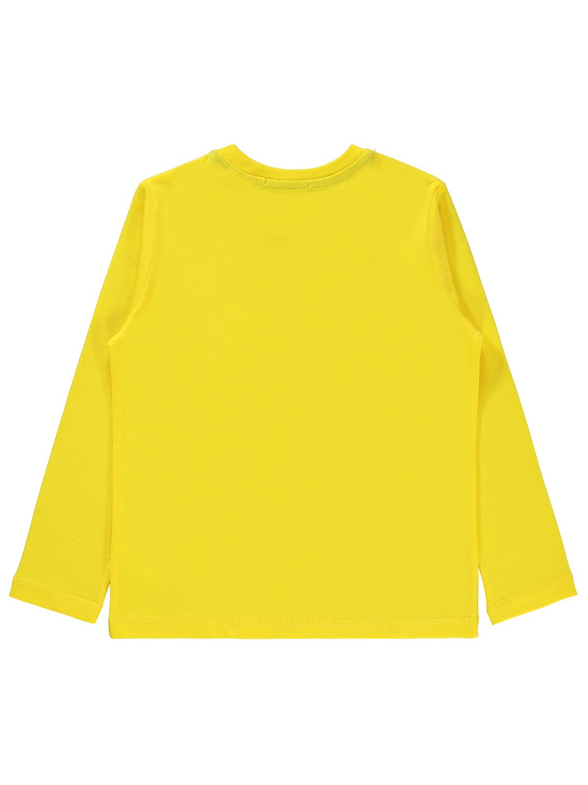 Superman Baskılı 10-13 Yaş Sweatshirt - Sarı