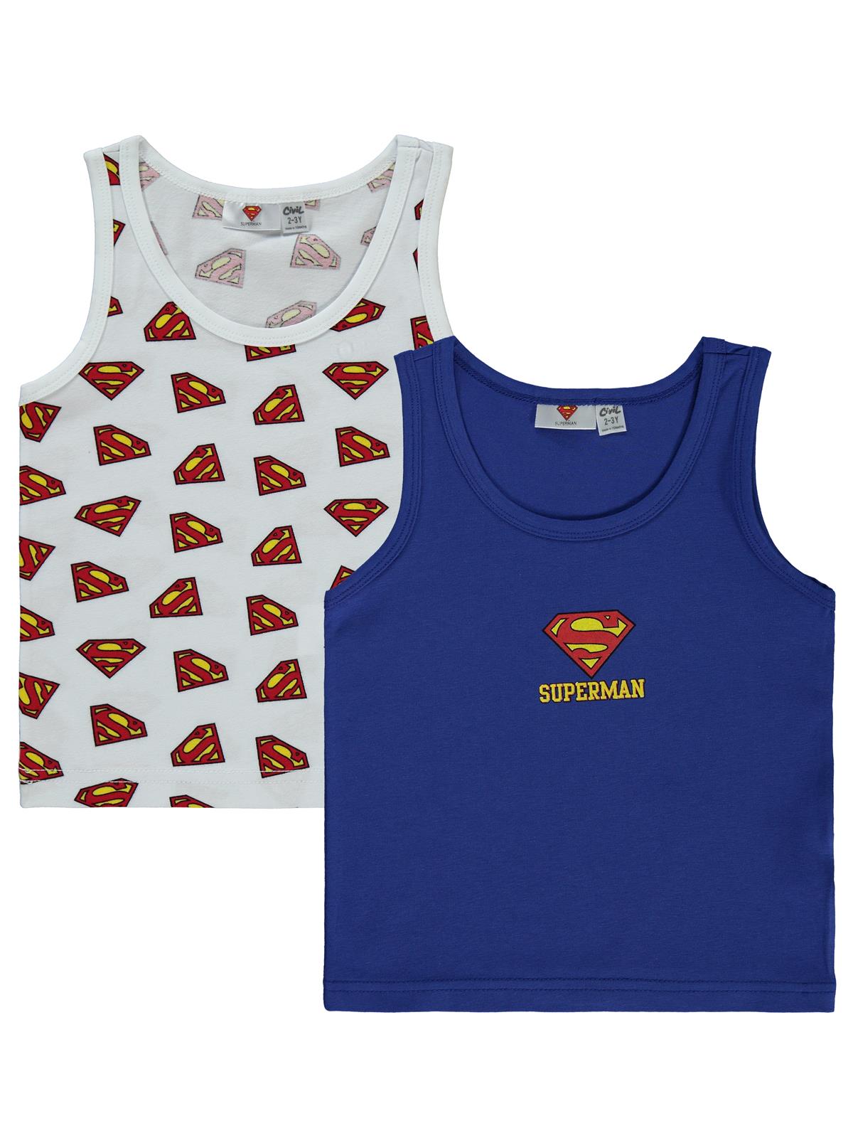 Süperman 2-10 Yaş 2'li Atlet Set