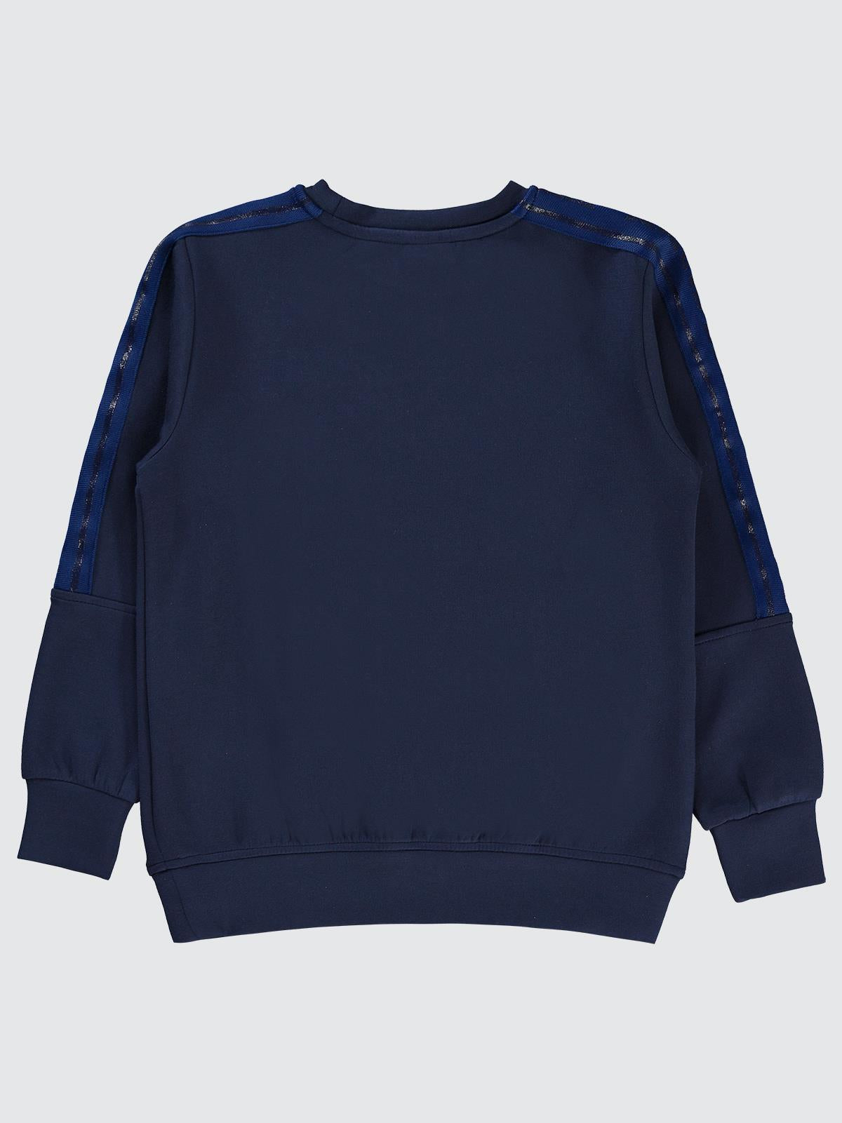 Pierre Cardin PC Baskılı 10-12 Yaş Sweatshirt - Lacivert