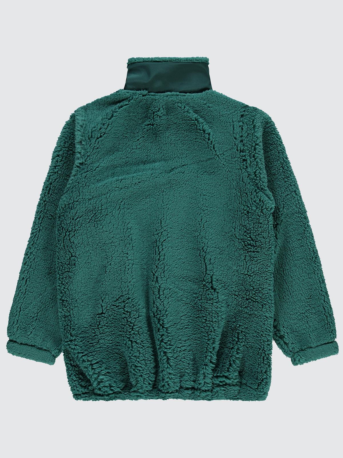 Pierre Cardin Yarım Fermuarlı 6-9 Yaş Sweatshirt - Yeşil
