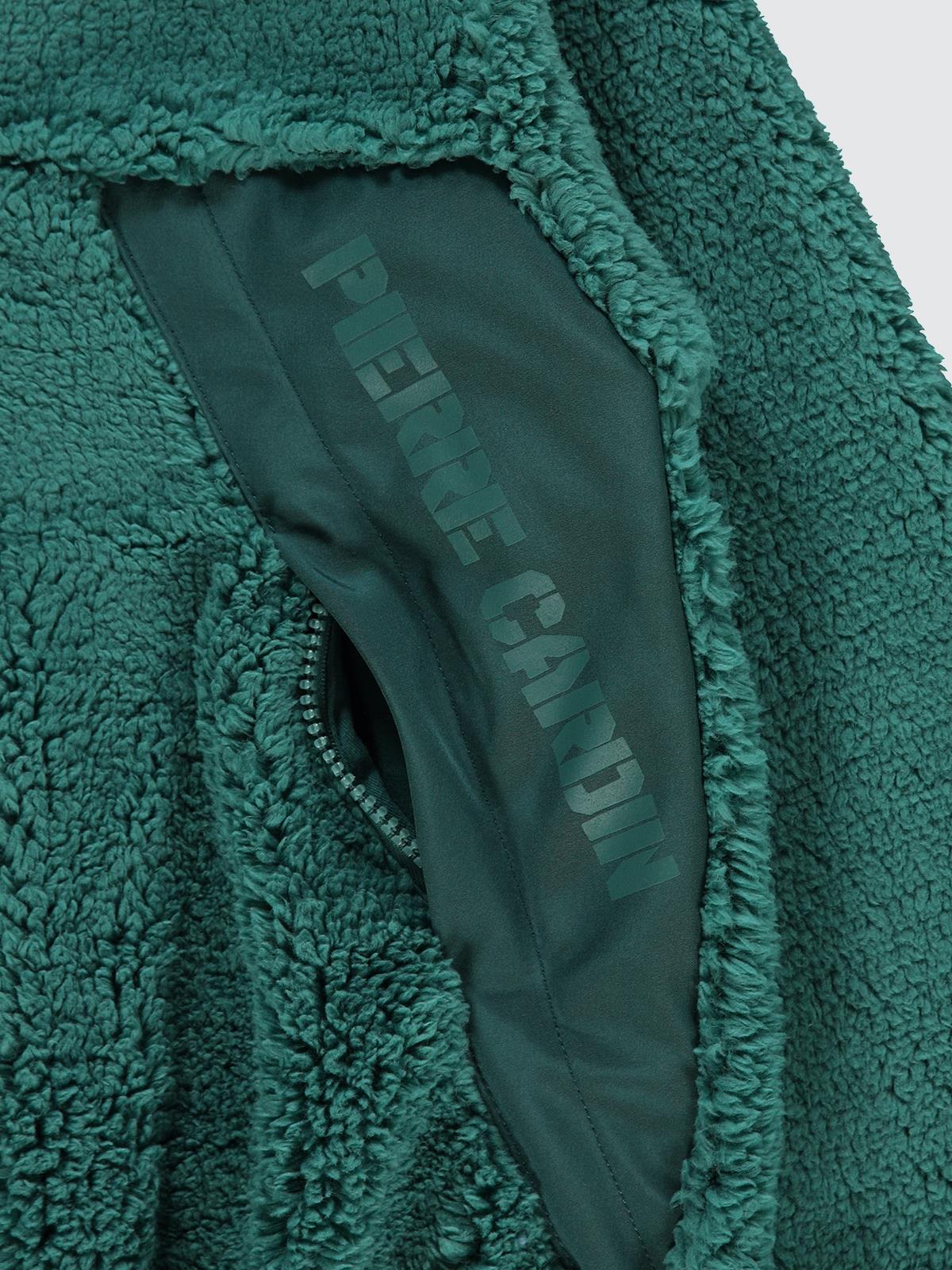 Pierre Cardin Yarım Fermuarlı 6-9 Yaş Sweatshirt - Yeşil
