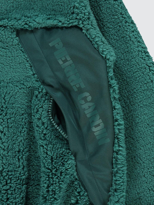 Pierre Cardin Yarım Fermuarlı 6-9 Yaş Sweatshirt - Yeşil