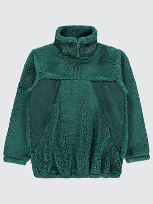 Pierre Cardin Yarım Fermuarlı 6-9 Yaş Sweatshirt - Yeşil
