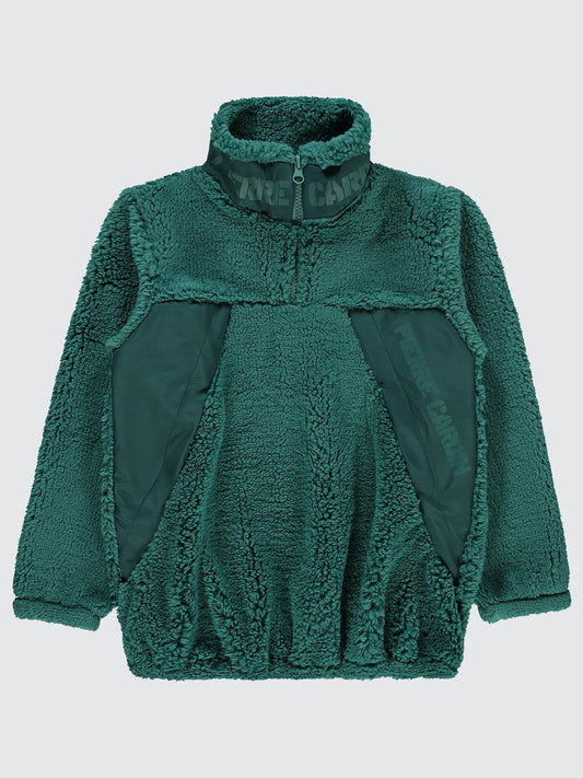 Pierre Cardin Yarım Fermuarlı 6-9 Yaş Sweatshirt - Yeşil