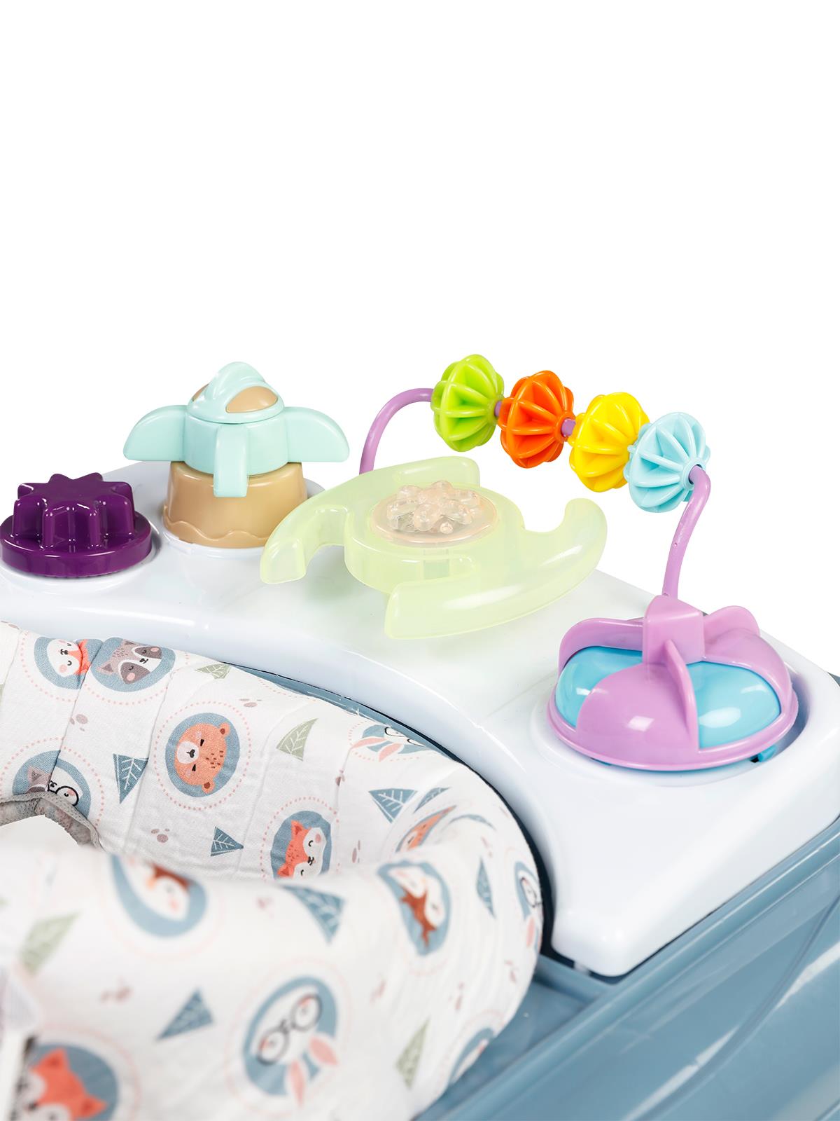 Baby Force Lüks Müzikli Yürüteç - Gri