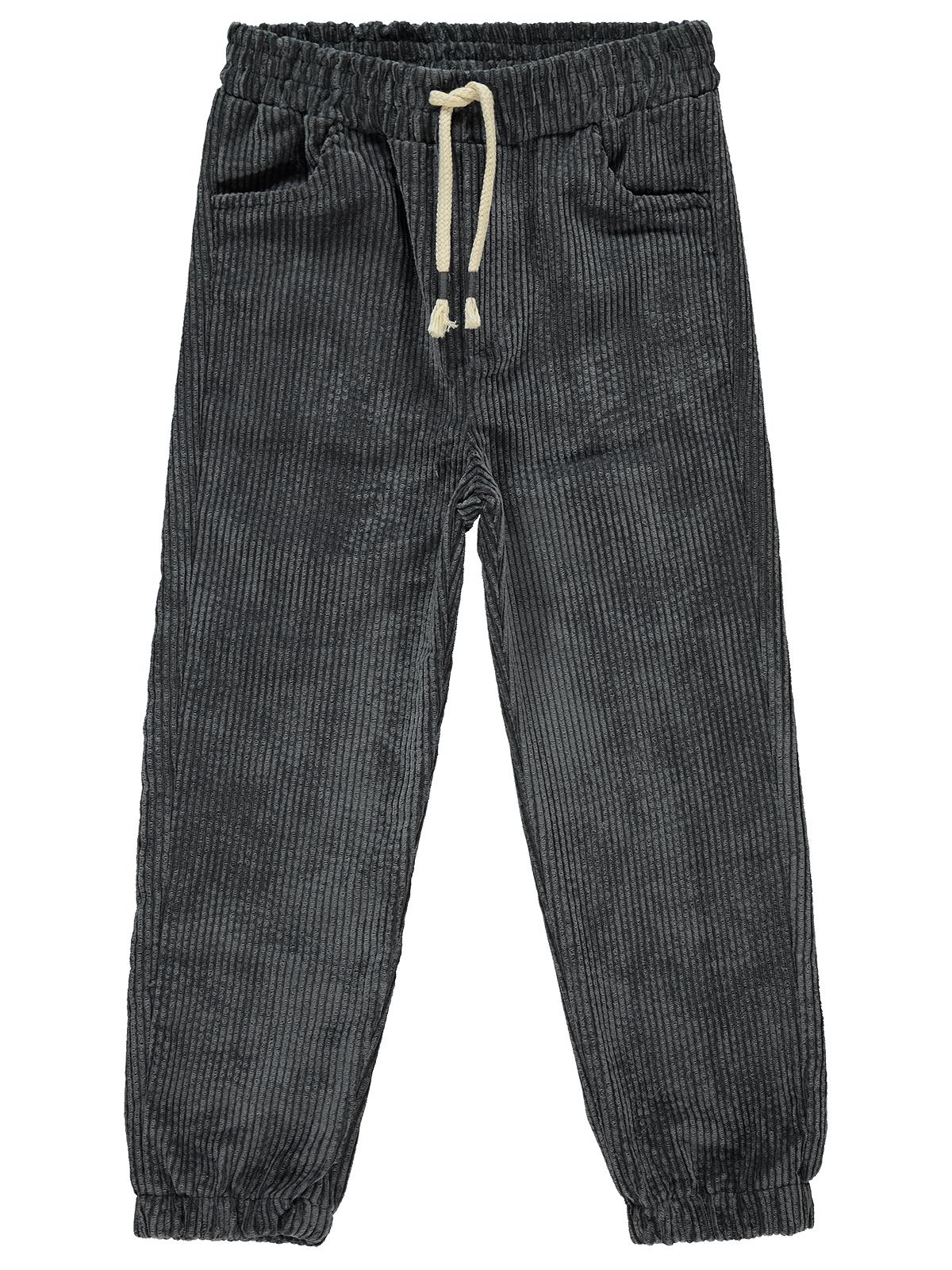 Civil Boys Paça Lastikli Jogger 10-13 Yaş Pantolon - Gri