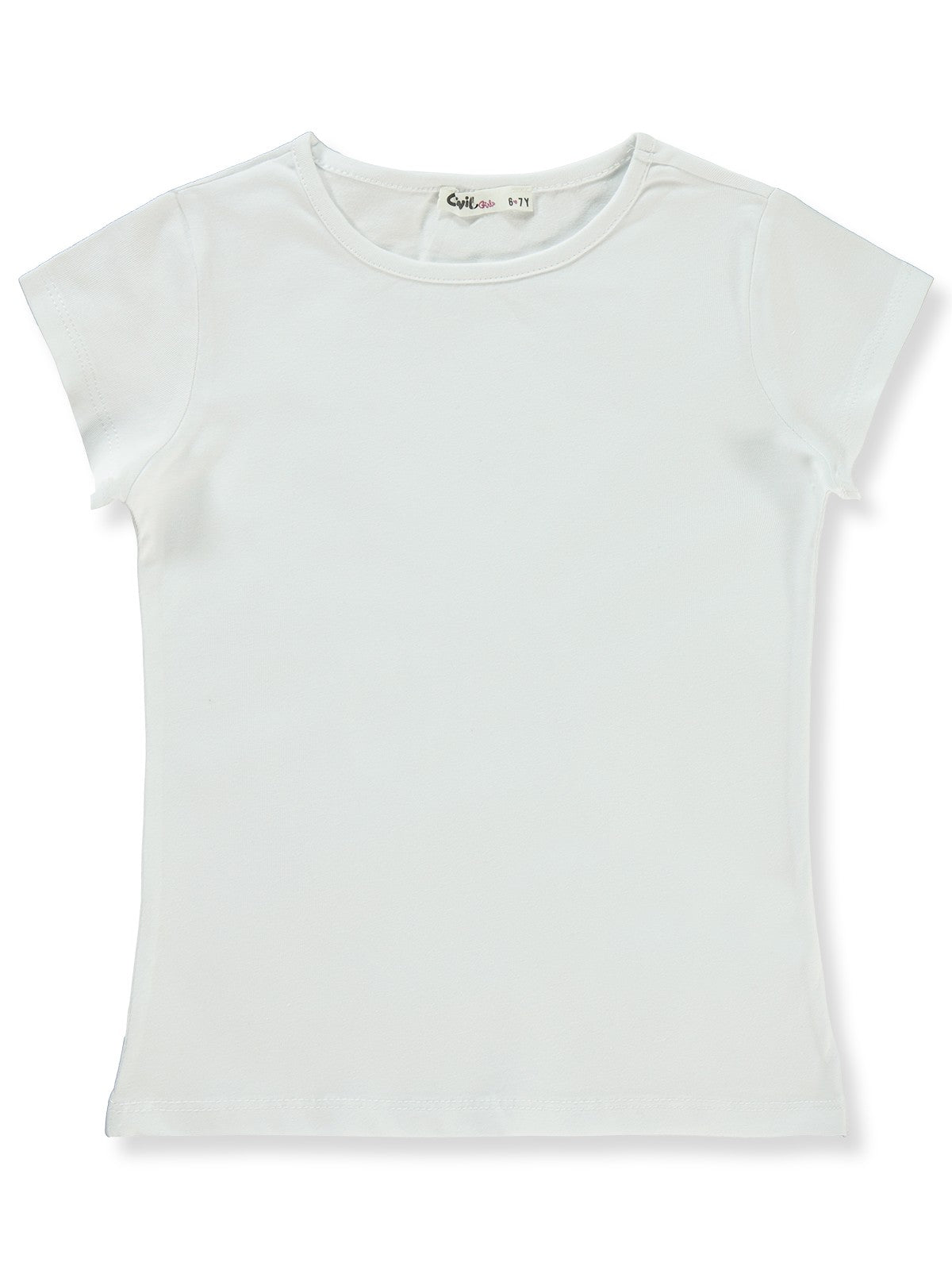 Civil Girls Basic 10-13 Yaş Tişört - Ekru