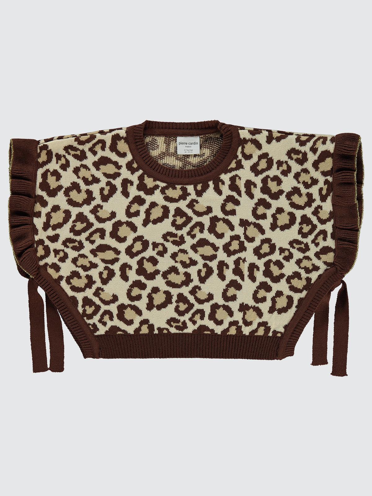 Pierre Cardin 6-9 Yaş Süeter - Kahverengi