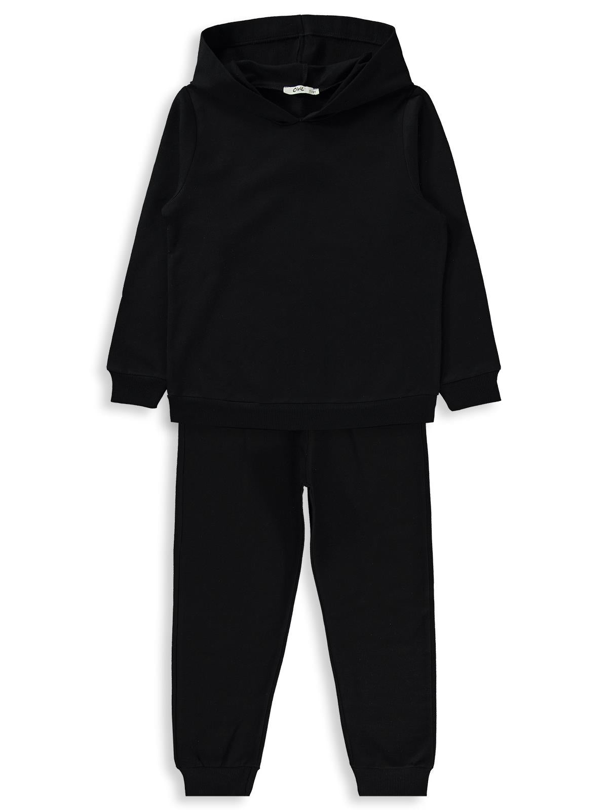 Civil Boys Unisex Basic 6-9 Yaş Eşofman Takımı - Siyah