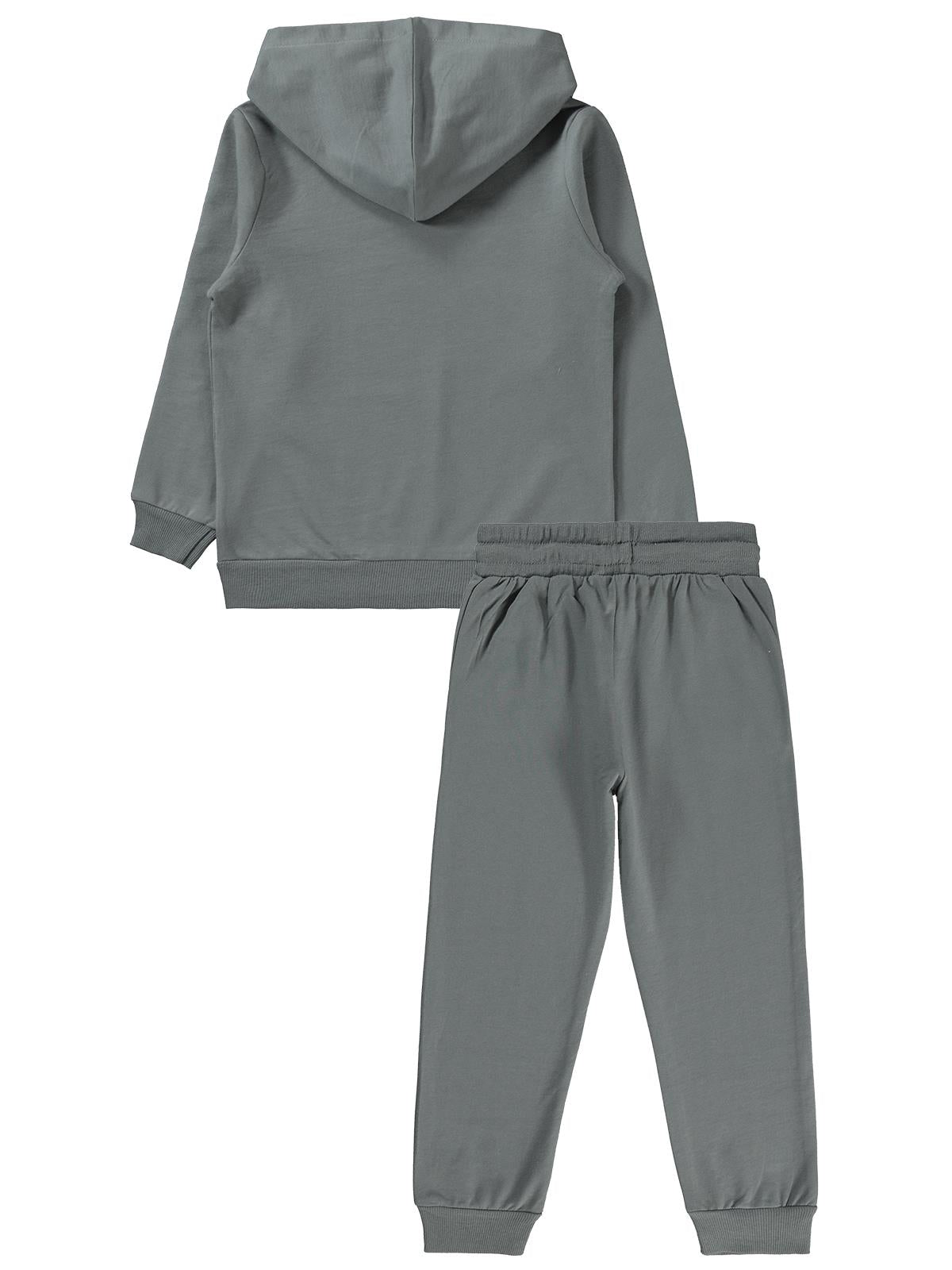 Civil Boys Basic 2'li 10-13 Yaş Eşofman Takımı - Gri