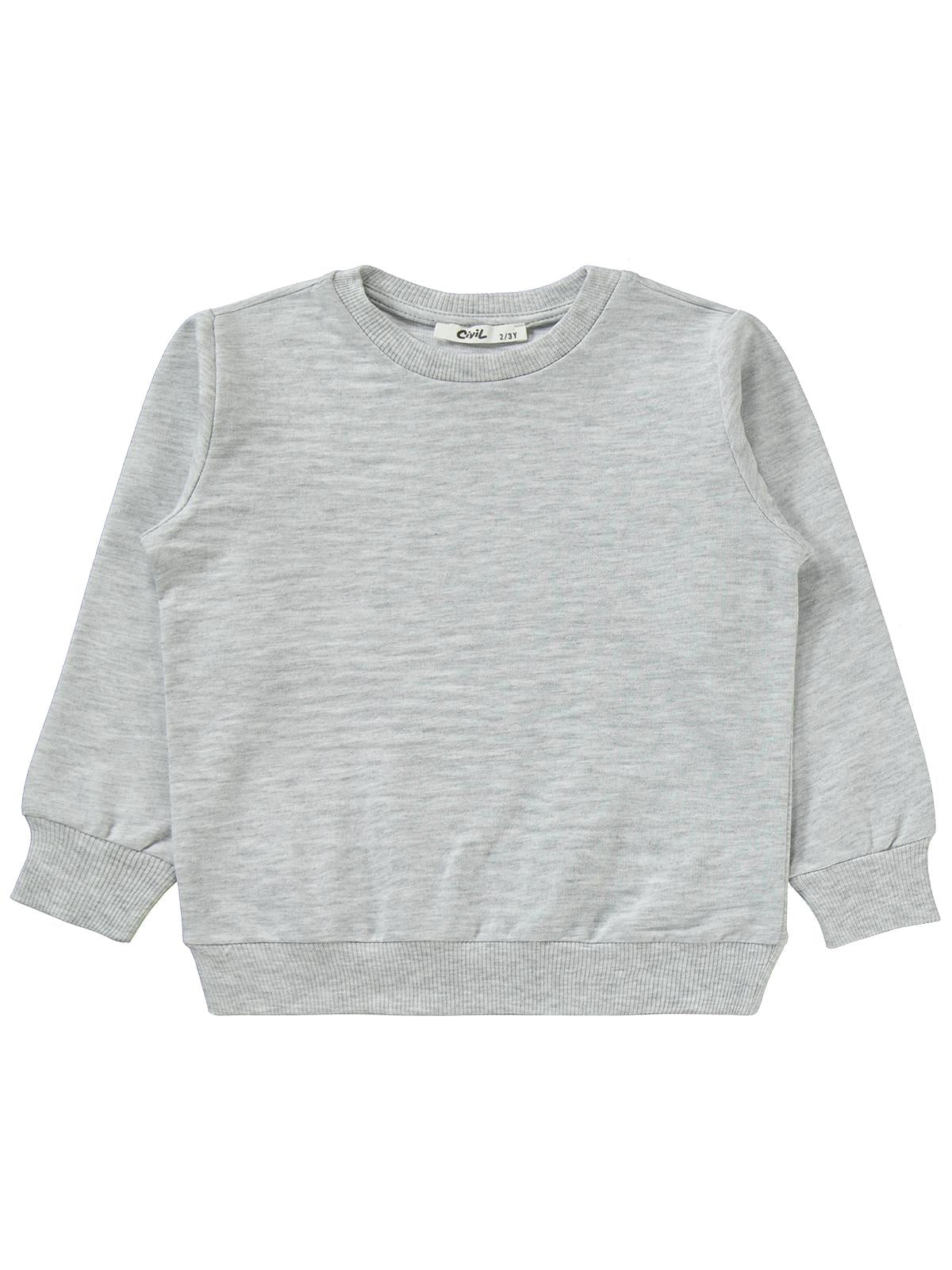Civil Boys Unisex Basic 2-5 Yaş Eşofman Takımı - Gri