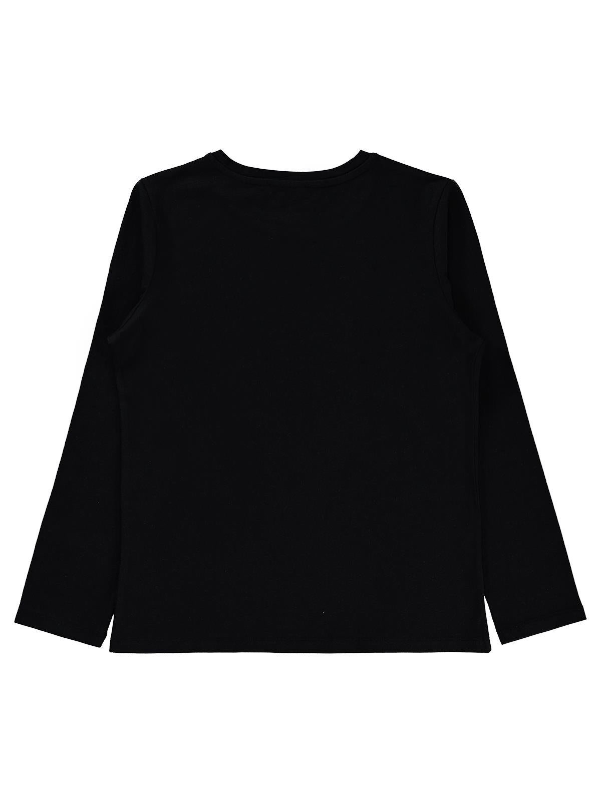 Hello Kitty 10-13 Yaş Sweatshirt - Siyah