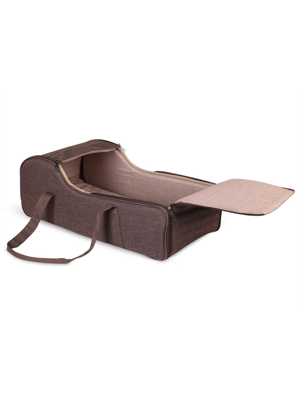 Babyforce Keten Portbebe - Kahverengi