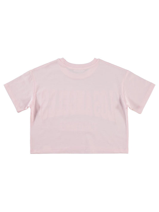 Civil Girls Los Angeles Baskılı 10-13 Yaş Tişört - Pembe