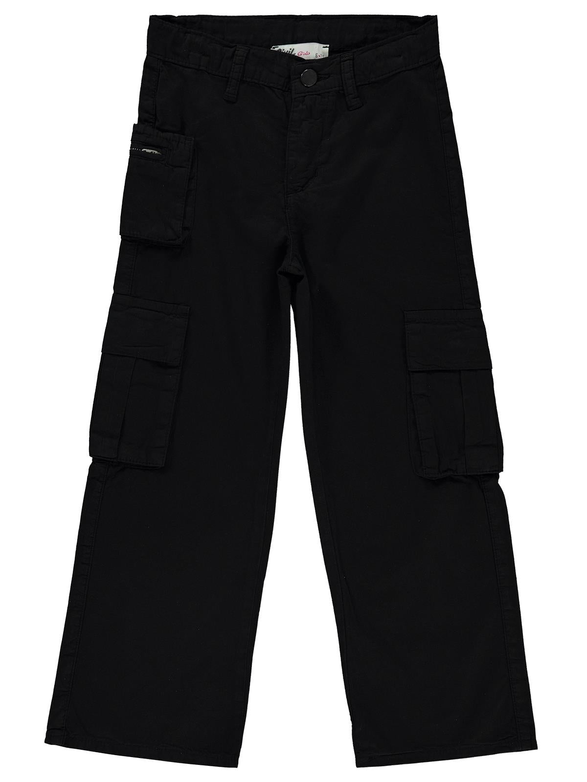 Civil Girls Üç Cepli Kargo 10-13 Yaş Pantolon - Lila